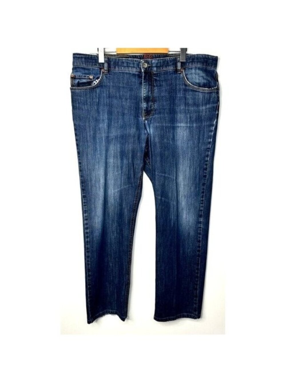 Brax Feel Good Cooper Jeans Mens 42x30 Blue Stretch Regular Fit Denim Comfort